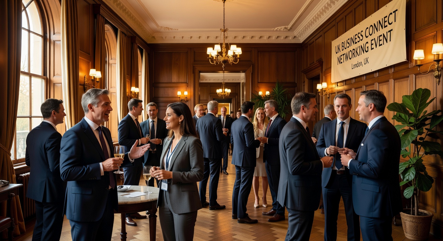 Business networking and leadership event